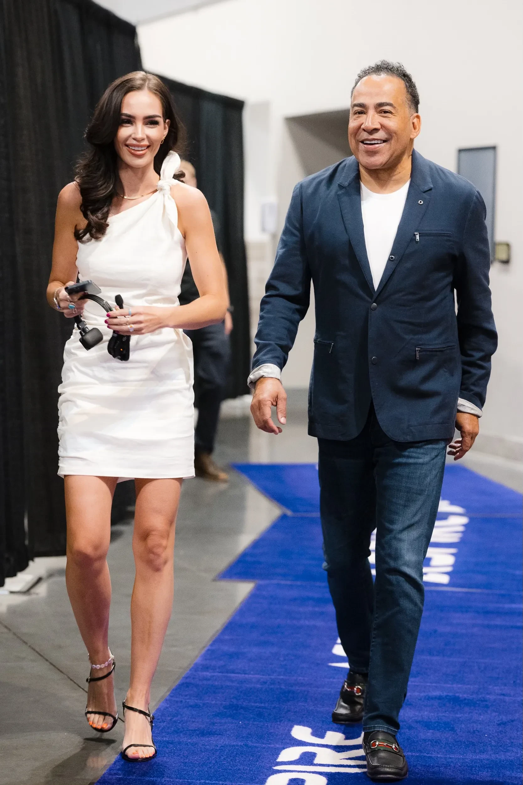 Alex with Tim Storey